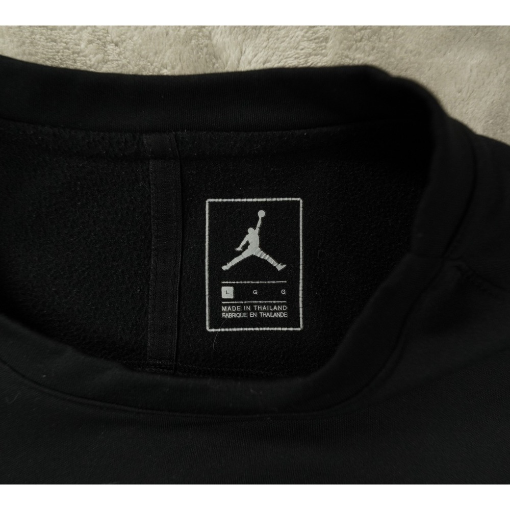 Nike Air Jordan x Paris Saint Germain PSG Shirt Men's Large Black Jumpman - Picture 4 of 8